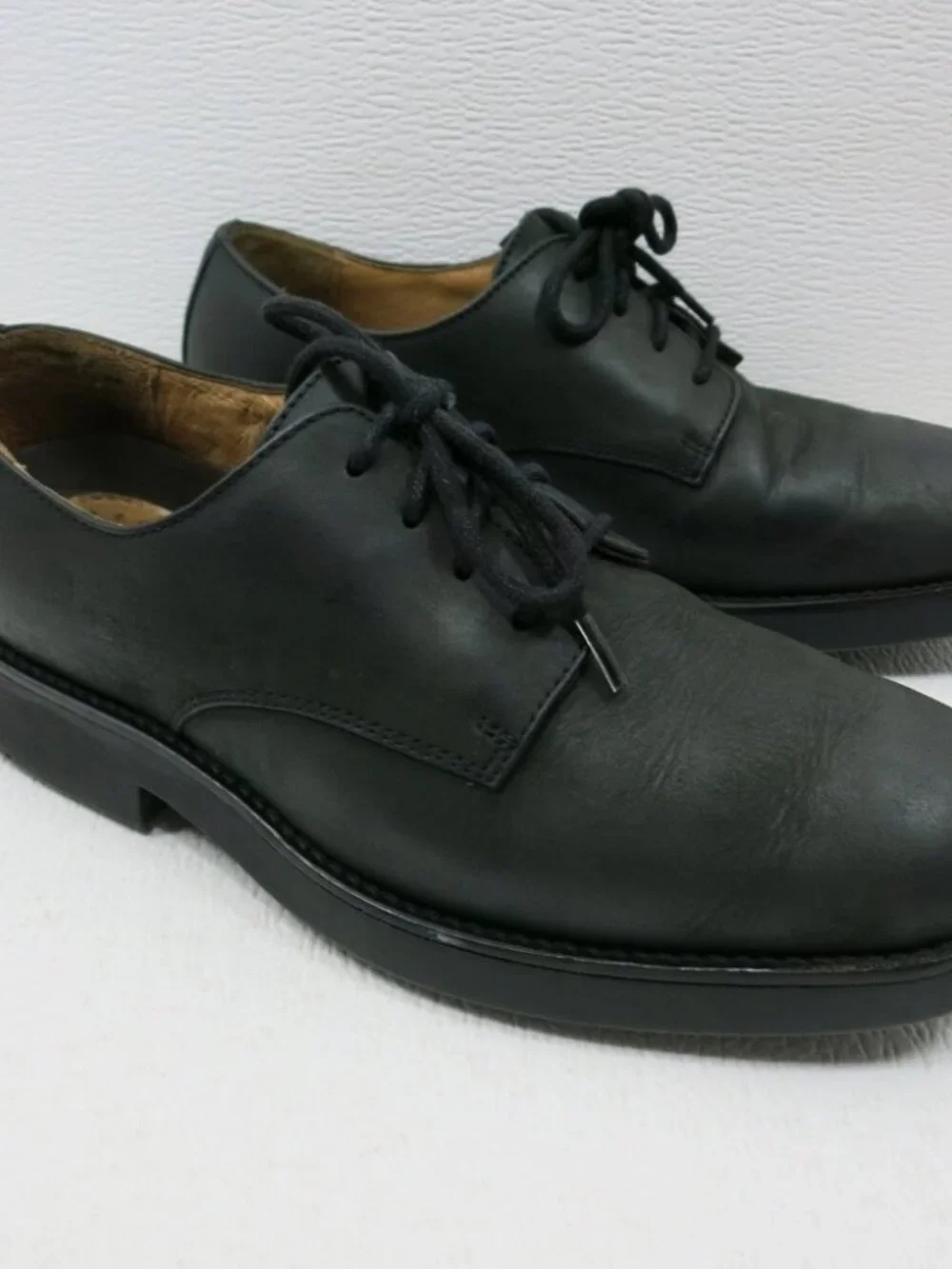 Lands' End Oil Tanned Leather Comfort Oxfords Men's Footwear Dress Shoes Sz 7 D